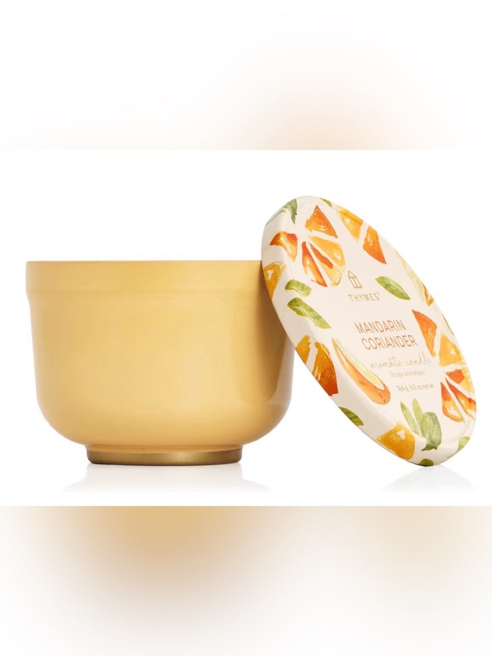 Thymes Scented Candles  (Mandarin Coriander, (6.5 oz)